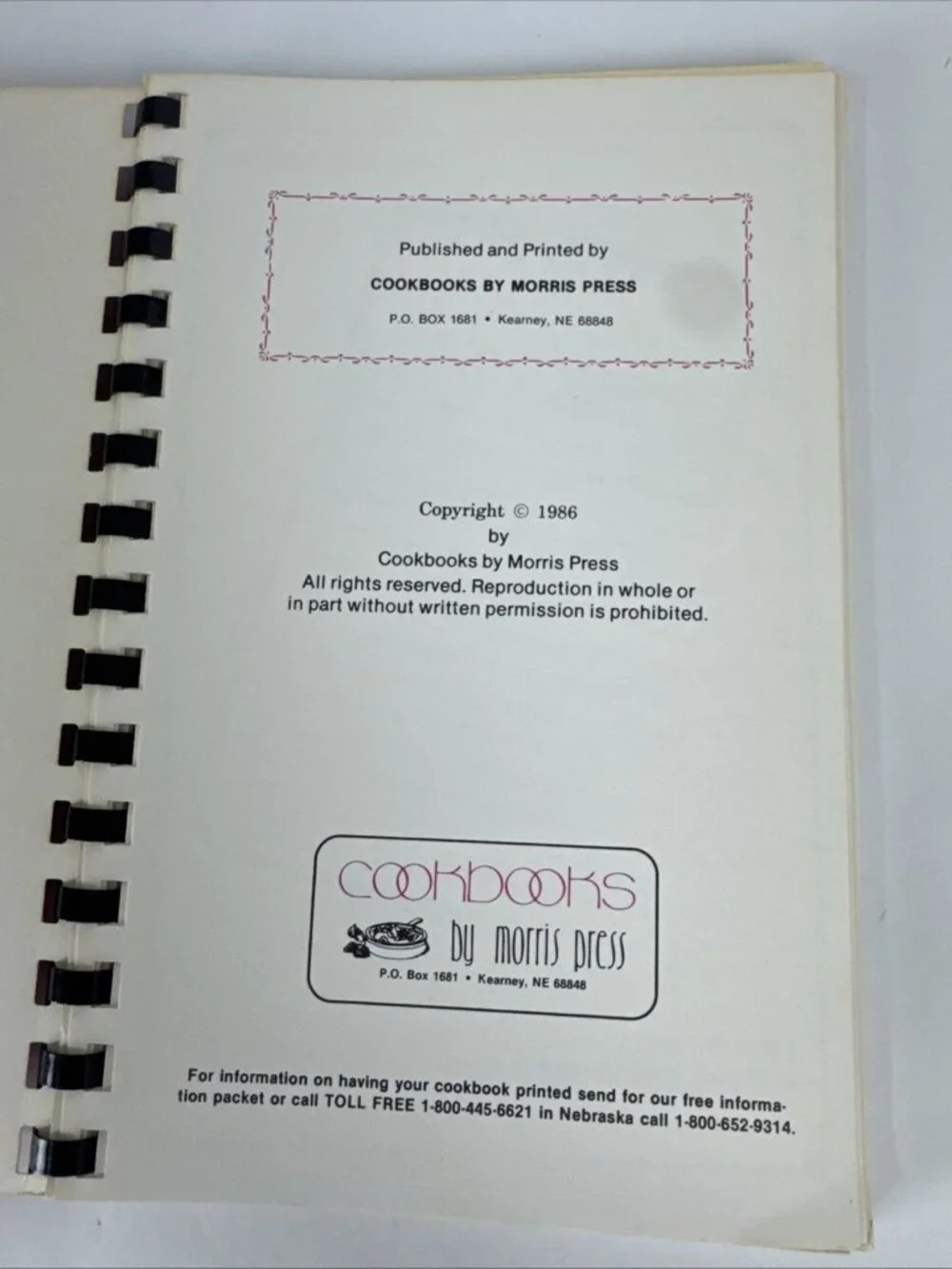 1986 Recipes from Saint Peter's Church Cookbook LeRoy New York